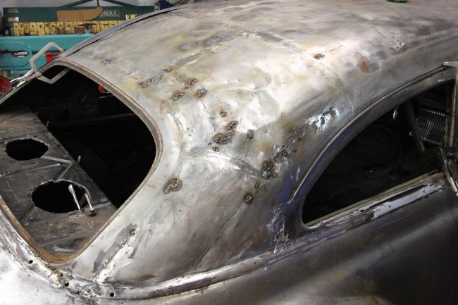 Before and After Metal Fab at Blue Collar Customs image